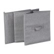 Játéktároló gyerekpad fehér-szürke 54x99x35 cm 10049749