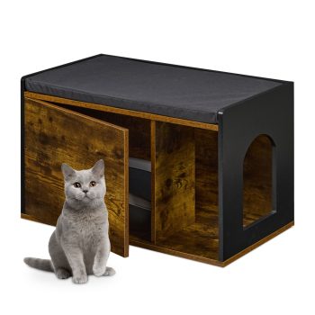   Indusztriális Macskaszekrény macskatoalett 45,5x75x43 cm 10049926