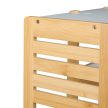 Bambusz fürdőszobai polc 3 polccal natúr-fehér 35x34x20 cm 10050295