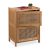 Vintage Éjjeli szekrény 2 rattan ajtóval 10050296