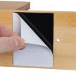 Bambusz WC-papír tartó 2 polccal 9x31x12,5 cm 10050298