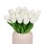 Tulipánok művirág 24 darabos készletben fehér 10050345_49