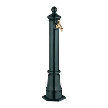   Antik álló kerti kút sötétzöld-arany 80 cm 10050833_53 