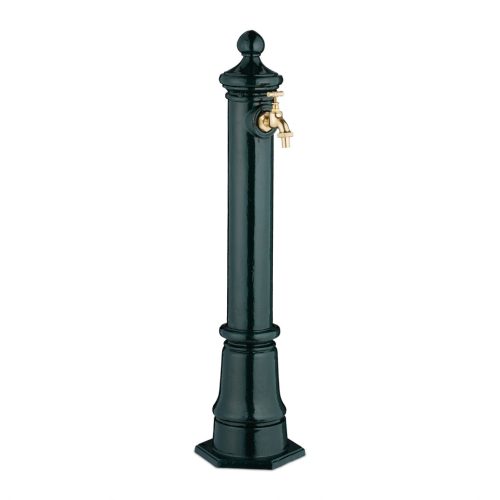 Antik álló kerti kút sötétzöld-arany 80 cm 10050833_53 