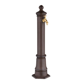Antik álló kerti kút barna-arany 80 cm 10050833_93