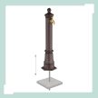 Antik álló kerti kút barna-arany 80 cm 10050833_93