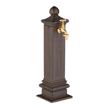 Antik mini állókút barna-arany 47 cm 10050835_93