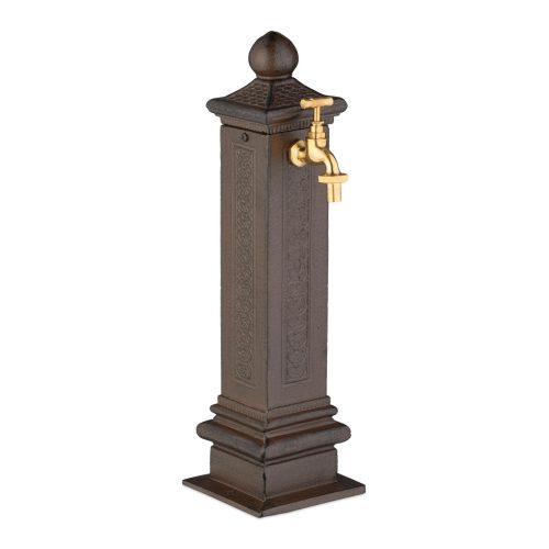 Antik mini állókút barna-arany 47 cm 10050835_93
