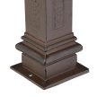 Antik mini állókút barna-arany 47 cm 10050835_93