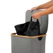 Palackgyűjtő konténer kivehető kosárral 100 literes szürke 10051180_111