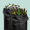 Palackgyűjtő konténer 2 db kivehető belső táskával 160 literes szürke 10051181_111