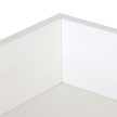 Alacsony gyerek polc játékoknak fehér-natúr 53x72x38 cm 10051353