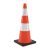 Magas extra nehéz közlekedési terelőoszlop 90 cm-es piros-fehér 10051852