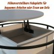 Dohányzóasztal felhajtható asztallappal és tárolóhellyel szürke-fekete 10052989_111
