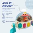 Játszószőnyeg járássegítő kerekekkel, zenével és fénnyel 3in1 gyerekeknek