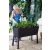Keter Easy grow polyrattan virágláda - barna 230297