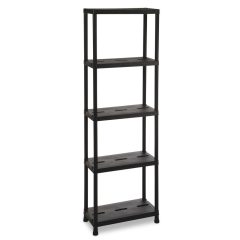 Toomax Universal pro 63-5 műanyag ötszintes polc - fekete