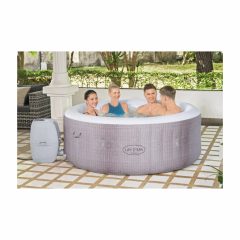   Bestway Lay-Z-Spa CANCUN felfújható jakuzzi pezsgőfürdő 4 személyes 180x66 cm 60003