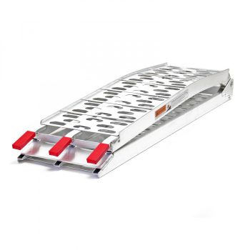   Alumínium motorkerékpár ATV összecsukható alumínium rámpa 340kg-ig 220x28cm 30108