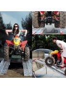 Motorkerékpár ATV Quad összecsukható alumínium rámpa 223 cm 340 kg 30184
