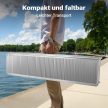Dupla összecsukható alumínium kerekesszékes rámpa 213 cm, 270 kg-ig 30243