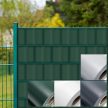 PVC belátásgátló szalag 35 m x 19 cm világosszürke 450gr/nm 51493
