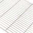 Téglalap alakú rozsdamentes grillrács 58x30 cm rostélyos grillrács  51733