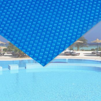 Szolártakaró medencéhez medencetakaró 5x8m kék 60250