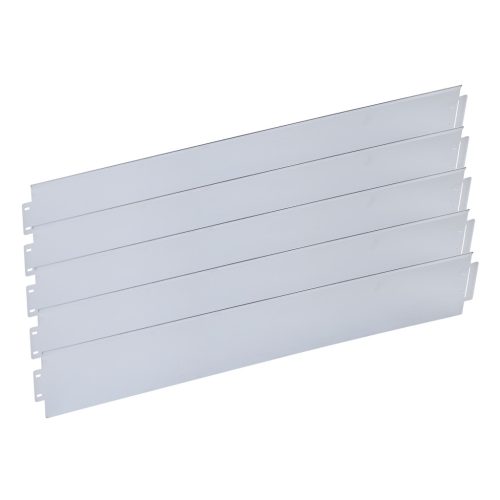 Acél gyepszegély 5 m-es ágyásszegély 10 db 100x14 cm-es elem, dugaszolható 60301