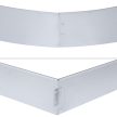Acél gyepszegély 40 m-es 40 db 100x14 cm-es elem dugaszolható 60304