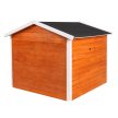 Garázs robotfűnyíróknak fából kocsibeálló 70x87x80 cm 60319