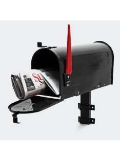 Amerikai postaláda fekete fali konzollal 60341