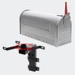 Amerikai postaláda ezüst fali konzollal XPOtool 60342