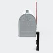 Amerikai postaláda fehér fali konzollal 60343
