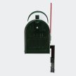 Amerikai postaláda zöld fali konzollal 60344
