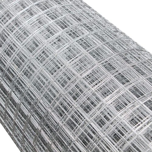 Dróthálós kerítés 1 x 10 m, 0,7 mm drótvastagság horganyzott acélból készült madárháló 60706