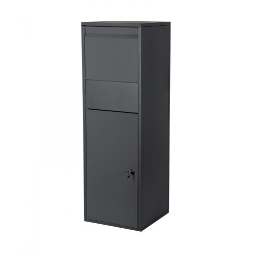 Csomagtároló szekrény csomagbox antracit 46x45x140 cm 60923