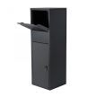 Csomagtároló szekrény csomagbox antracit 46x45x140 cm 60923