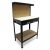 XPOtool munkapad 115x55x140 cm perforált falú munkaasztal acél vázzal, MDF munkalappal 61187
