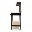 XPOtool munkapad 80x50x140 cm perforált falú munkaasztal acél vázzal, MDF munkalappal 61188
