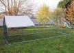 Kültéri rágcsálóketrec nyúlketrec 4x3x2m 61212