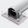 Kerek parkolóőr összecsukható parkolásgátló 61485