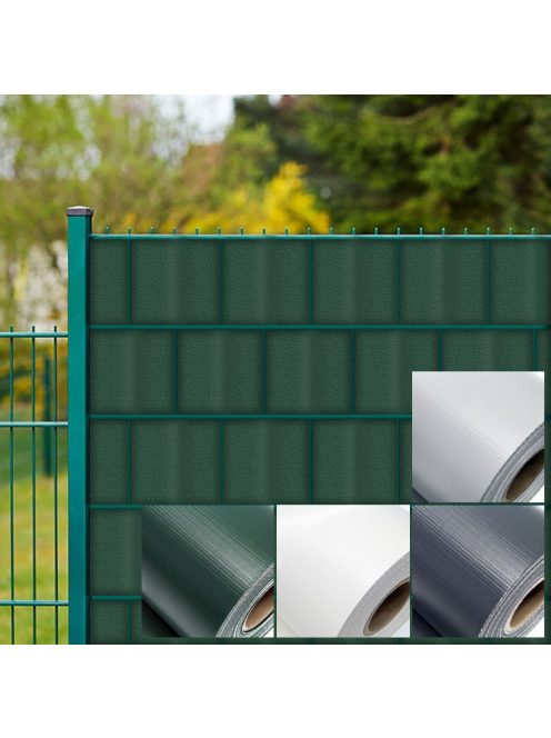 PVC belátásgátló szalag zöld 35 m x 19 cm 61712