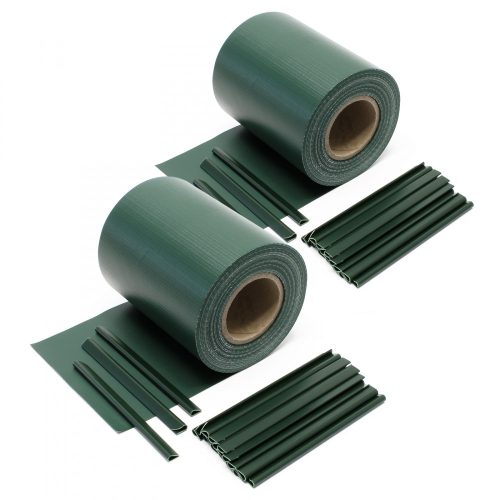 PVC belátásgátló szalag zöld 70 m x 19 cm 61716