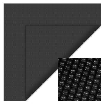   Szolártakaró medencéhez medencetakaró 5x8 m 140µ PE fólia fekete 61728