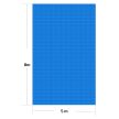Szolártakaró medencéhez medencetakaró 5x8 m 140µ PE fólia kék 61729