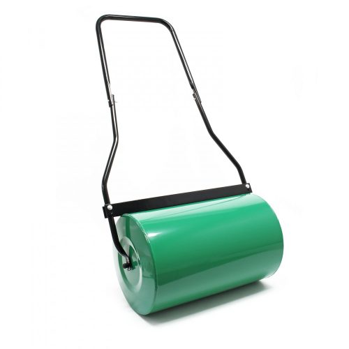 Kézi gyephenger fűhenger talajhenger 50 cm széles 40l zöld 61766