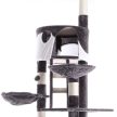 Macskabútor kaparófa szürke - fehér 240-260cm 62108