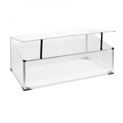   Polikarbonát hidegágy növénynevelő üvegház 100x60x40 cm 62403