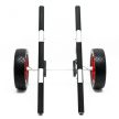 Alumínium kajak kenu SUP szállítókocsi 90kg-ig 31cm PU kerék 62638